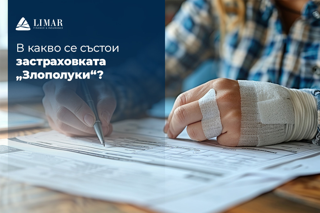 В какво се състои застраховката „Злополуки“?